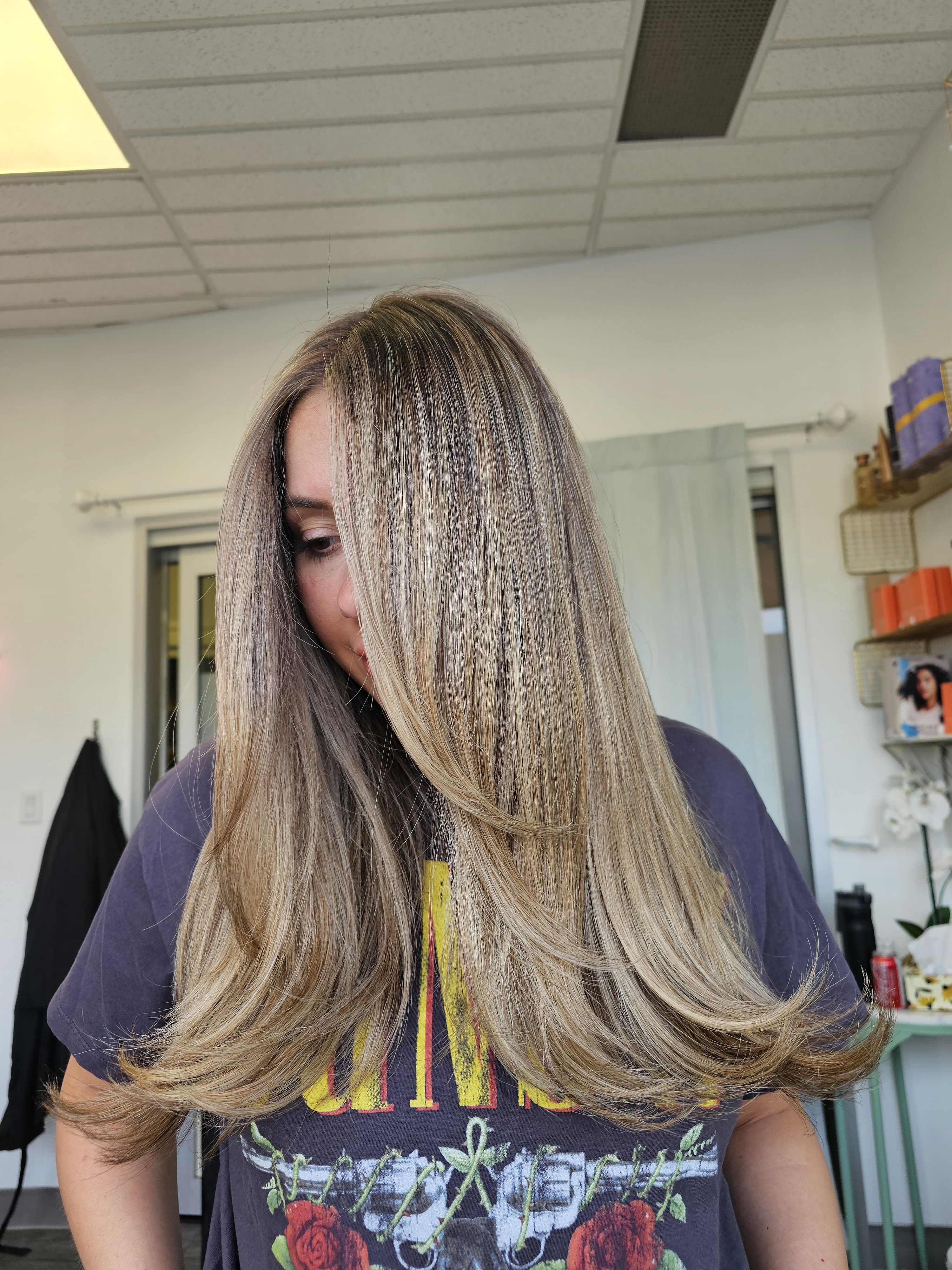 Blonde balayage