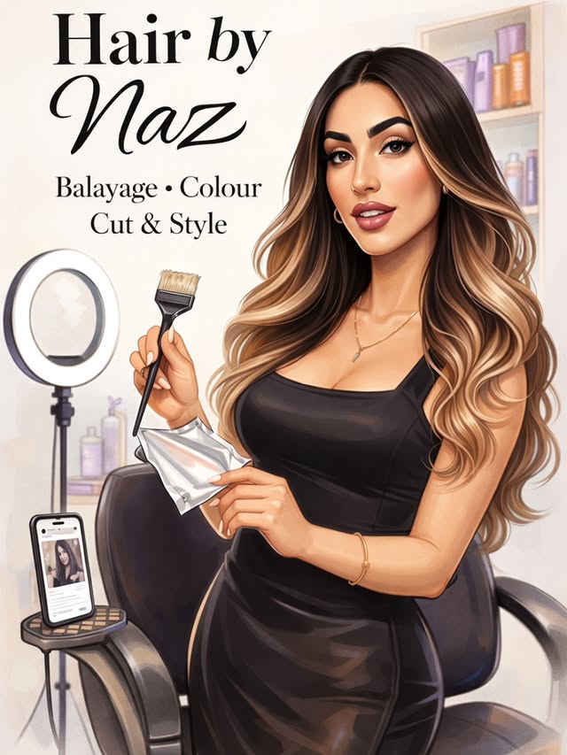 Hair by Naz - Balayage, Colour, Cut & Style